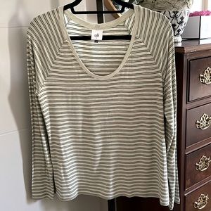 CAbi Around The Clock Striped Tee